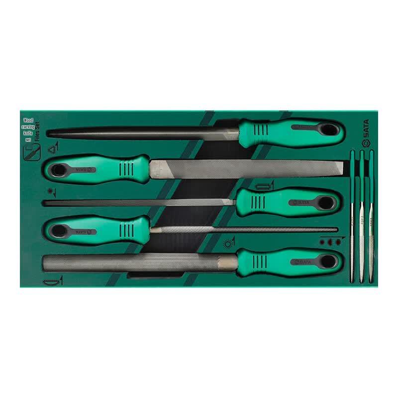 SATA 8-Piece File Set 8-Piece Set