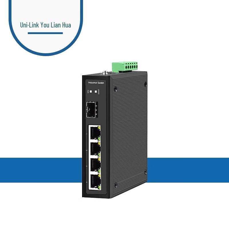 

Uni·link Industrial 1F+4E 100M PoE Switch
