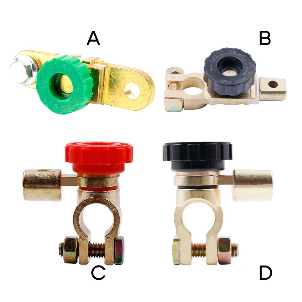 Car Battery Power-off Switch for MotorcyclesTerminal Link Switch Quick Cut-off Disconnect Protector Batteries Leak-proof