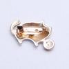 New Cute Little Fat Man Playing Ball Cat Brooch Ladies Alloy Enamel Cat Animal Party Casual Brooch