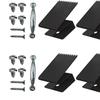 16Pcs Window Clips Effective Universal Fits 1/2 Inch Thick Plywood Shutters Window Protection Panels