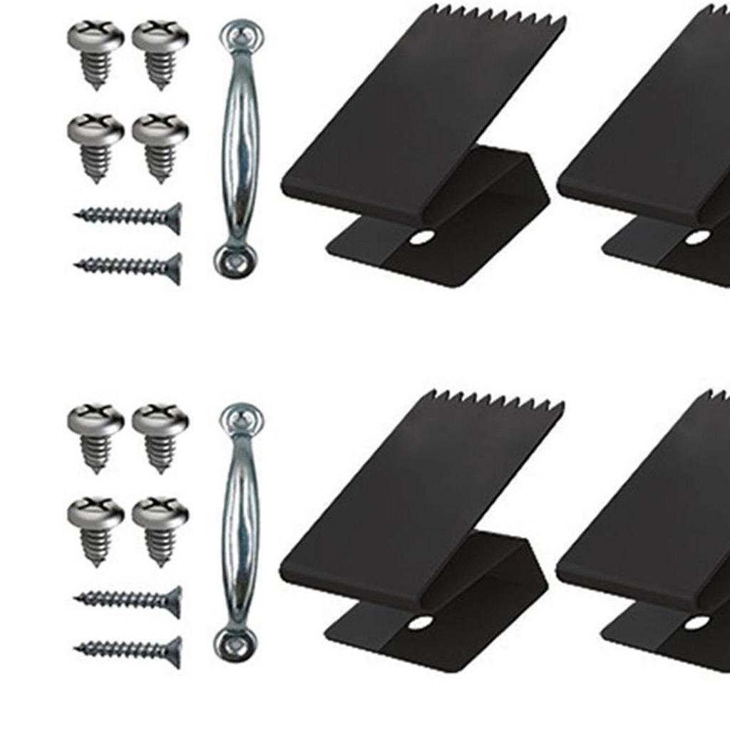 16Pcs Window Clips Effective Universal Fits 1/2 Inch Thick Plywood Shutters Window Protection Panels
