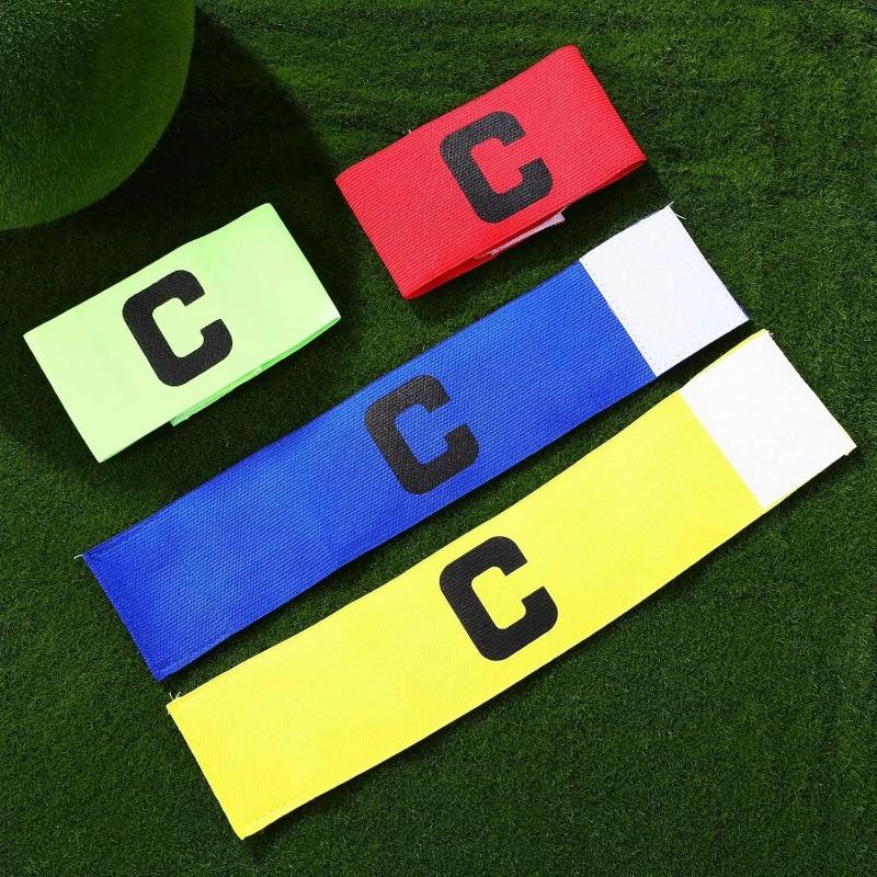 Bandă de braț reglabilă elastică pentru căpitani, benzi de fotbal, căpitan de grup, sport portabil, banderolă de fotbal, concurs cadou