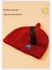 Infant Lemon Wool Hat - Cute Knitted Winter Hat for Boys and Girls, Autumn and Winter Collection