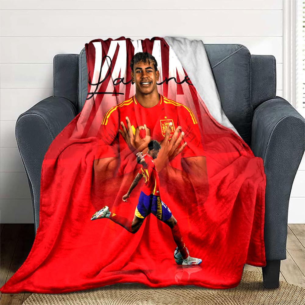 1pz Coperta Yamal5, Regalo, per Uomini e Donne, Coperta Morbida, Ottima per Divano Letto Divano Viaggio, Coperta Leggera in Flanella