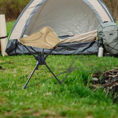 Folding Camping Stool Portable Seat,Heavy Duty,Tripod Chair,Foldable Tripod for BBQ Traveling