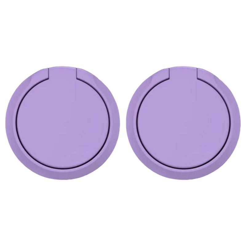 Cellphone Circle Holder Stand Adhesive Phone Finger Gip Kickstand, 360 Rotation Phone Case Back Sticker Finger Grip