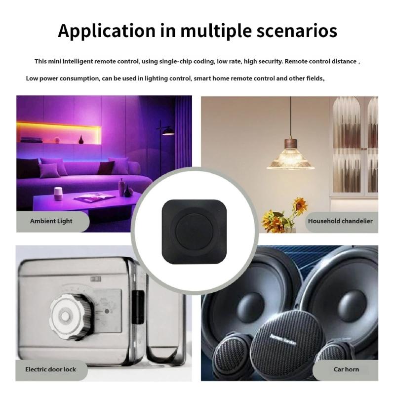 Remote Controller Customizable Button Enabling One Touch Multiple Devices Control For Home Automation Strong Capability