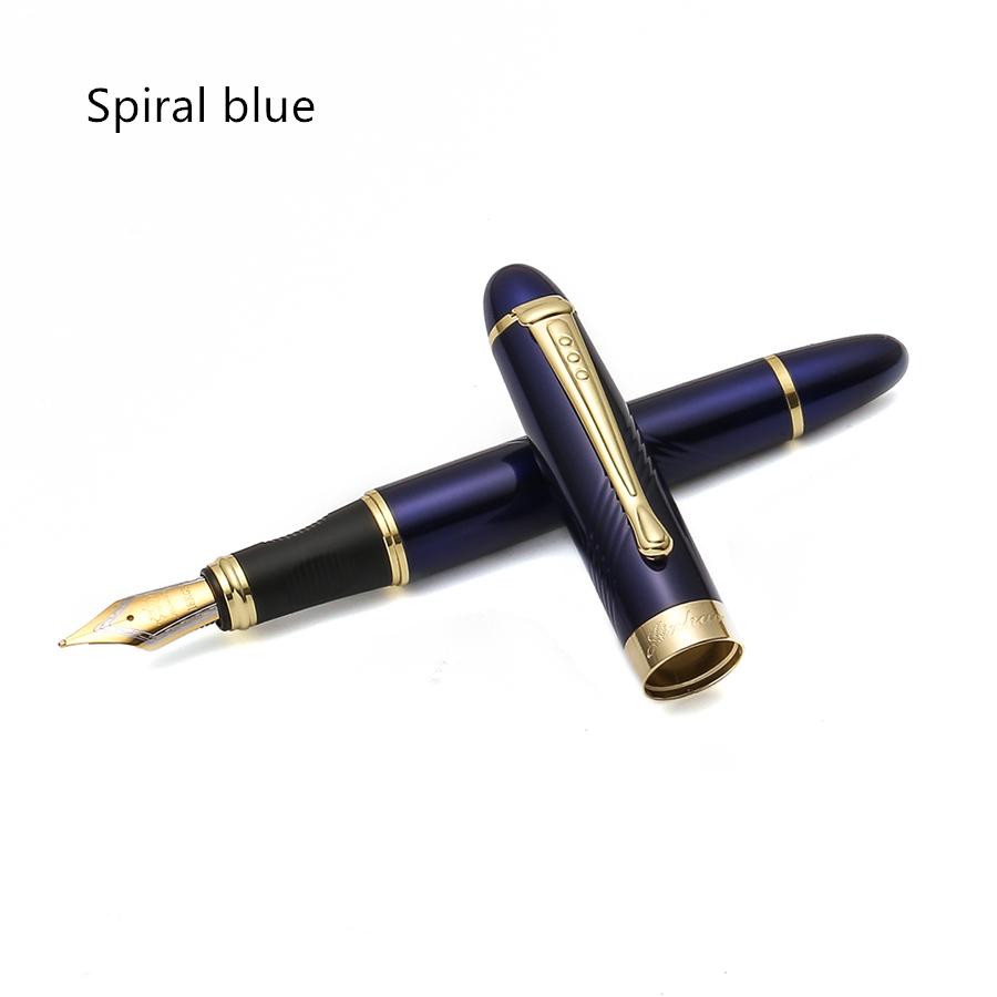 Jinhao Classic Fountain Pen, Luxury Gold Trim Iraurita Tip Medium Writing, Jin Hao 450 Office Signature School Calligraphy A6293