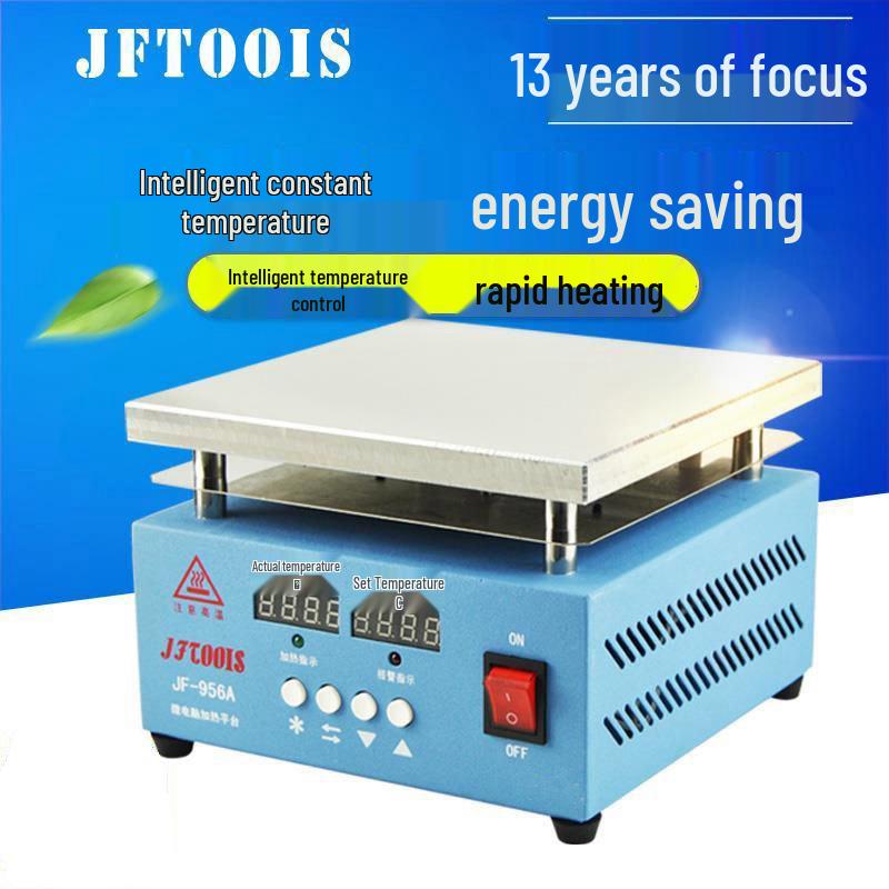J8 LED Temperature Control Heating Plate for Mobile Screen Repair and Desoldering.