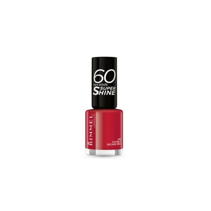 Rimmel 60 Seconds Super Shine 310 Двойной Дека Красный