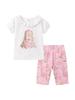 Little Maven Exclusive Cartoon Girls' Summer Set – Cute European & American Baby Clothing