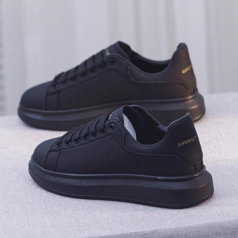 Couple small white shoes men's and women's shoes McQueen casual height increase sports board shoes breathable versatile large size sports casual shoes