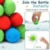 Fun Reusable Water Balls, Reusable Water Balloons For Outdoor Toys And Games, Water Toys, Summer Toy Balls For Pool And Backyard