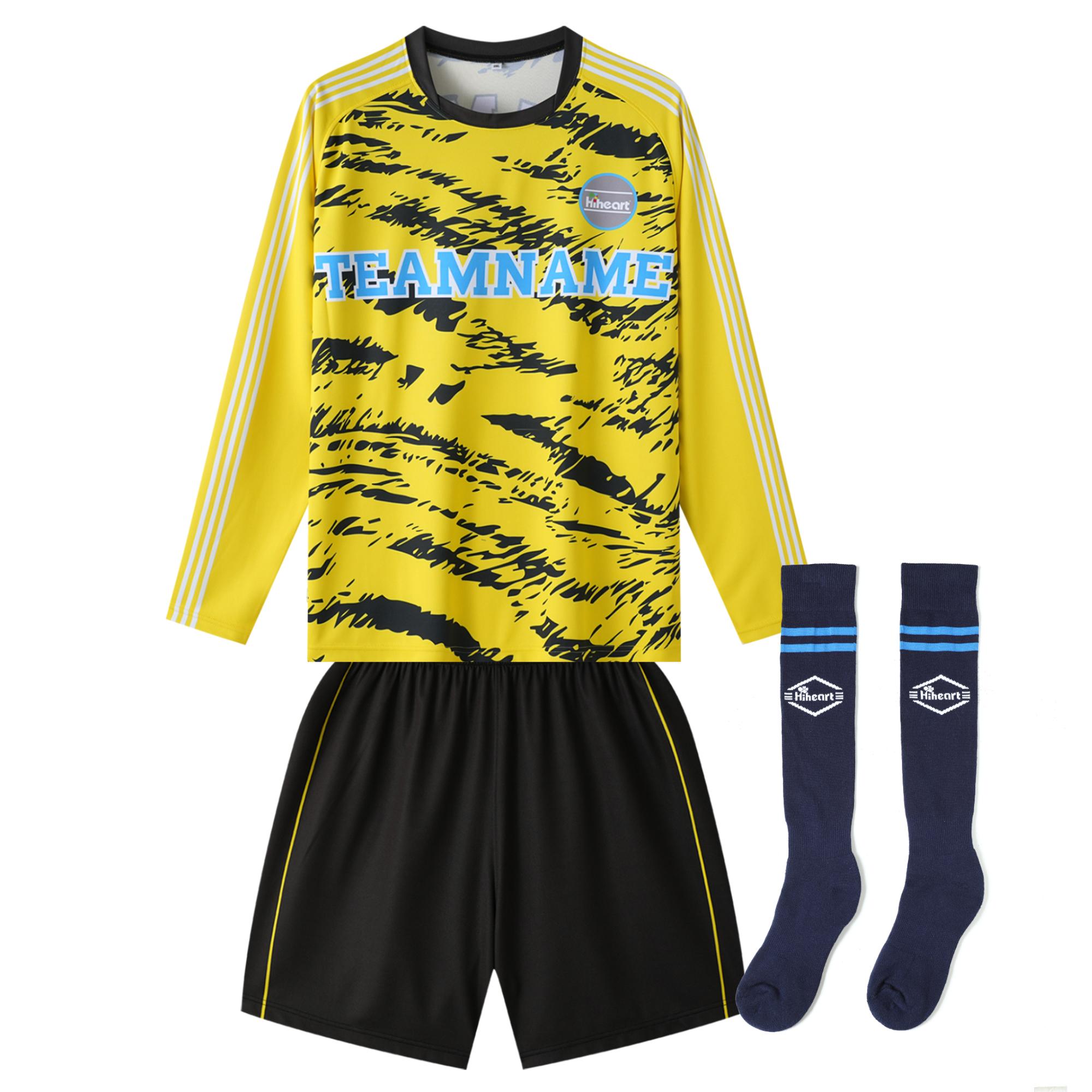 Men s Shirts Quality Club Football Soccer Jersey Quick-Drying Football Shirt Men s Soccer Uniforms S жёлтый