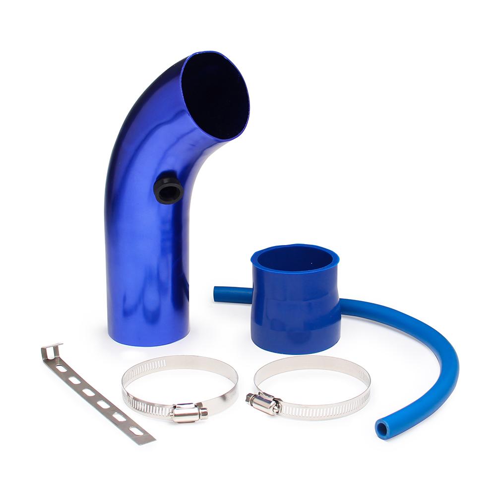 Cold Air Intake Pipe 76mm 3 Inch Universal Car Cold Air Intake Turbo Filter Aluminum Air Filter Induction Flow Hose Pipe Kit