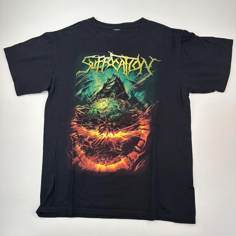 

Collection Suffocation Album Band Gift For Fan S to 5XL Unisex Tshirt QT39 Unisex T-Shirt XXXXL