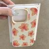 Watercolor Orange Hibiscus Floral Pattern Design Protective Cover for iPhone 17 16 15 14 13 12 11 16E Series Pro Max Plus