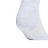 Adidas Essentials Cushion Ankle Unisex Medium Gray Size M 3-Piece Socks, Adult, DVT59, Heather/White/Black (KC9631),