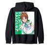 THE iDOLM@STER Shiny Festa Ritsuko Akizuki (Back Print) Zip Hoodie