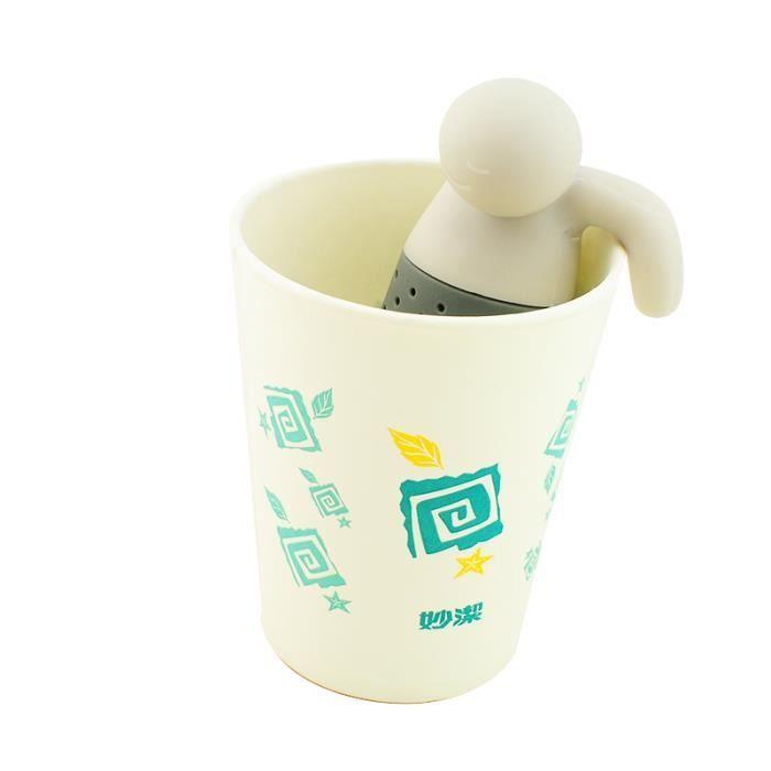 Tea Ball - Tea Leaf - Food Grade Silicone - Grey Color - Temperature -40 To 250°C