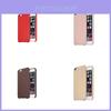 Iphone Liquid Silicone Case With Plush Leather For Apple Devices