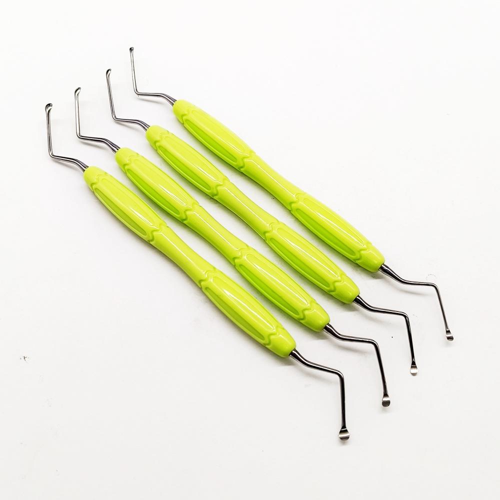 High Quality Handle Dental Scaler Spoon Tooth Cleaning Excavator Restorative Instruments Spoon Tool High Quality Long Tip