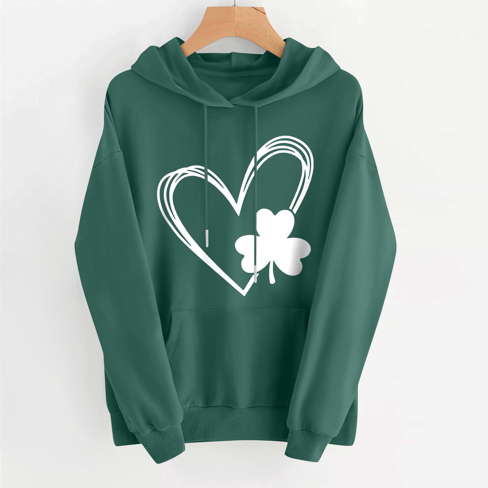 

Жіночий модний легкий жіночий пуловер з довгими рукавами та кишенями, ошатне худі з малюнком XXXL