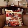 Pillow Cushion Cover Pillowcase Living Room Sofa Home Decor Customized Cartoon Car Lightning mOVIE McQueen