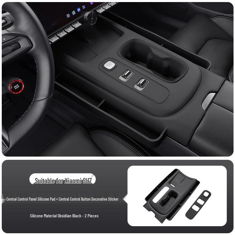 Silicone Non-slip Protective Sticker for Xiaomi SU7 Central Control Panel Interior Accessories