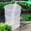 with Ground Stakes Plant Protective Cover Breathable Mesh Plant Cover  Vegetable Protection