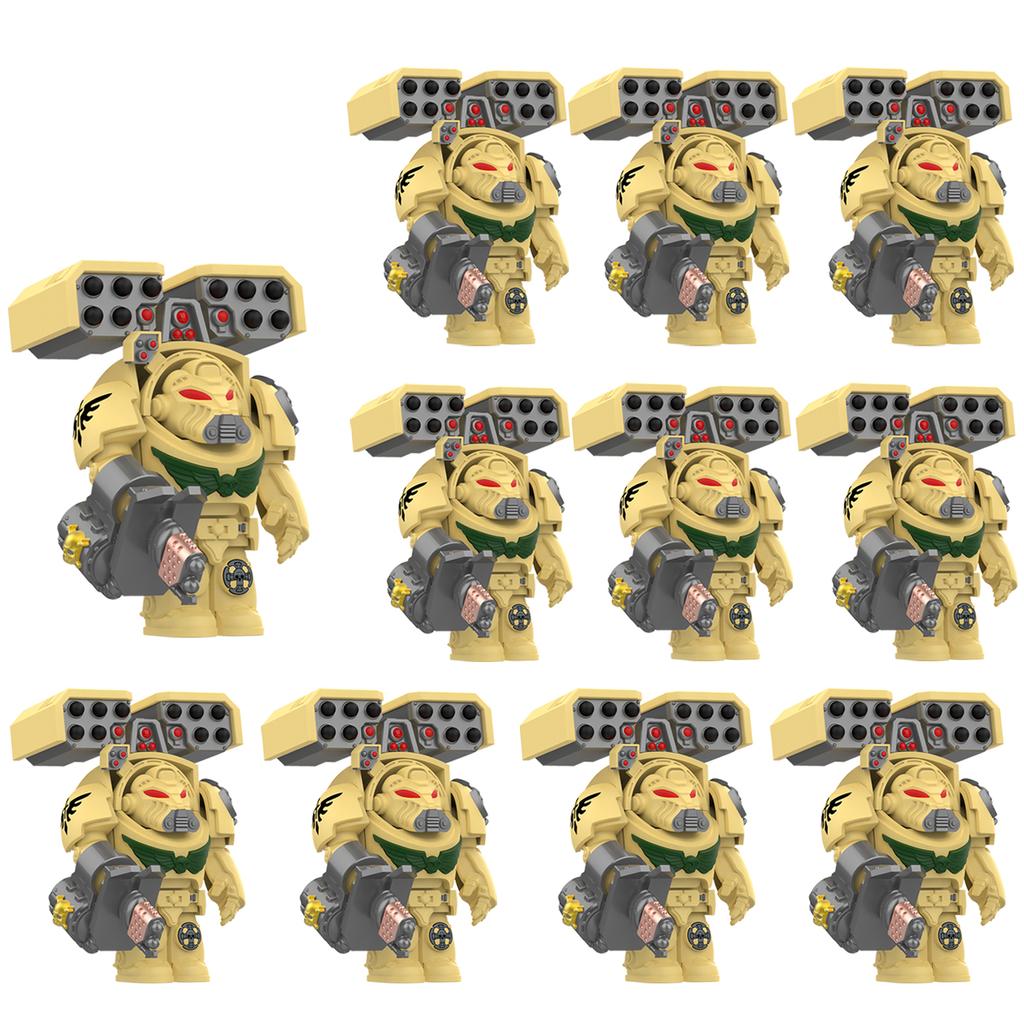 11 piezas NUEVO Caballeros Ángeles de la Guerra Ultramarines Templarios Soldados de Guerra Mini Figuras de Acción Modelo Juguetes para Niños Regalo