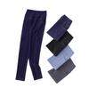 Stylische Mädchen Leggings im Slim Fit Look aus Imitation Denim für Frühling und Herbst: Elastische, Lange Hosen für Kinder