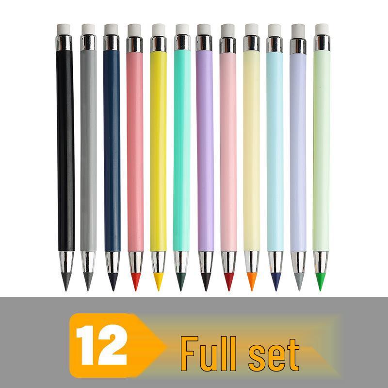 

Вечный набор карандашей: 12 ярких цветов, Не ломаются, Пишут вечно, Не требуют заточки, Идеальны для студентов и рисования. HB