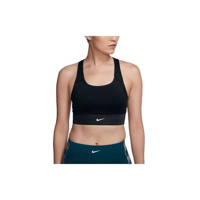 Swoosh Rebel Pocket Solid Logo Sports Bra Women Underwear Black BV3777-011