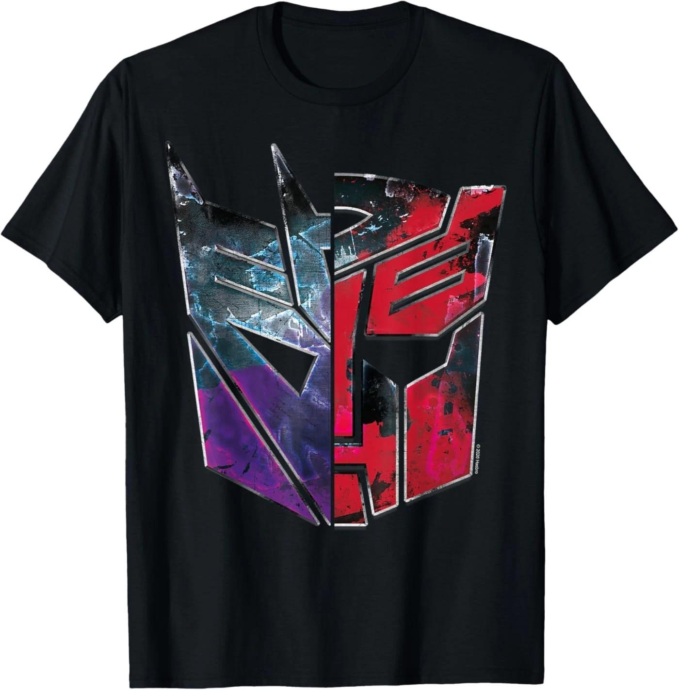 War for Cybertron Decepticon Autobot Split Unisex T-Shirt S