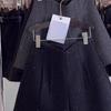 2025 New High-Waisted Shiny Bootcut Woolen Shorts for Women - Autumn/Winter Fashion