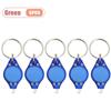1-10PCS Portable UV Keychain Light Mini LED Flashlight for Counterfeit Money Detection  Outdoor Camping Emergency Tool