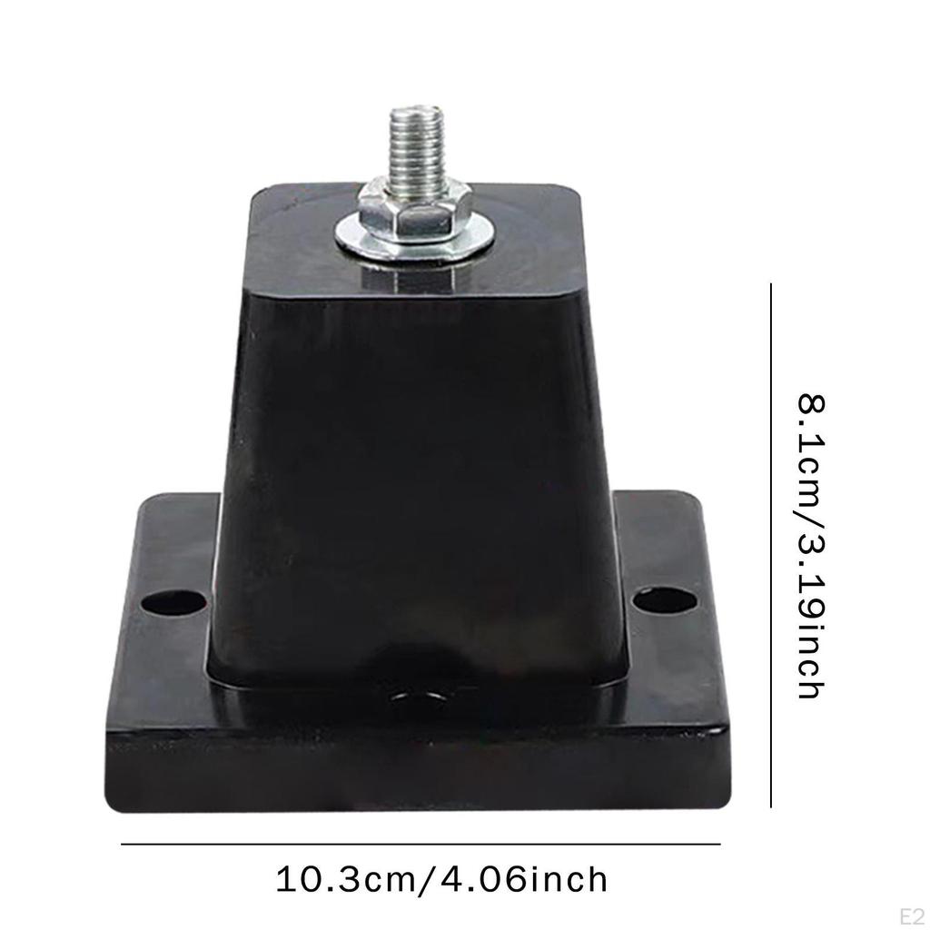 4 antivibrační podložky pro klimatizaci, izolátor vibrací venkovní základna mini-splitu