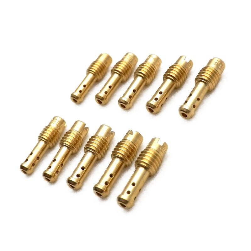 

10 Pcs Jet 8 Bleed Holes For MIKUNI VM/TM/TMX VM22/210 Carburetor 15-37.5