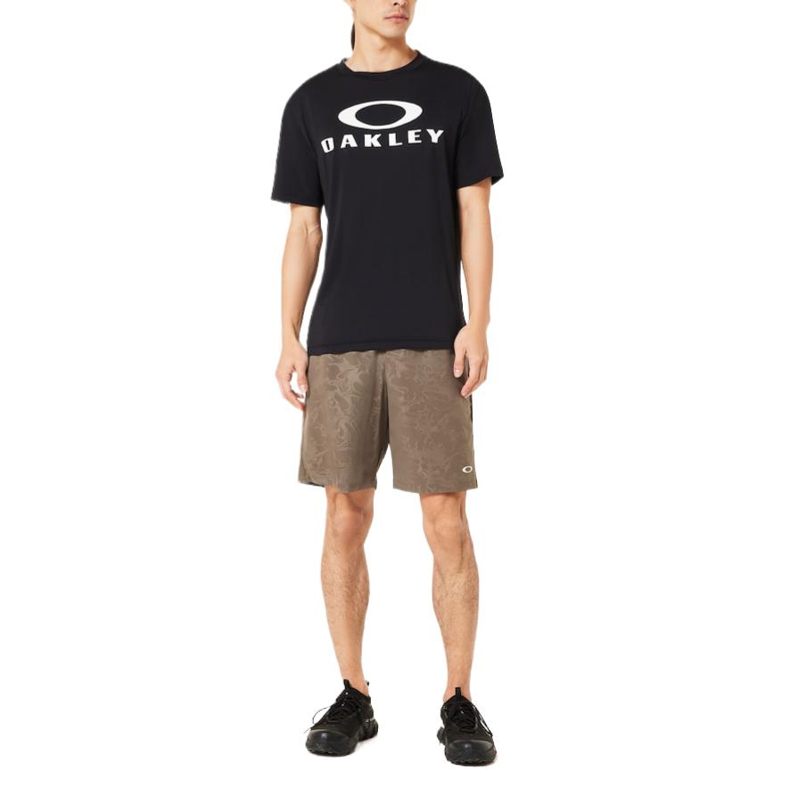 Oakley Enhance Qdevo SS Tee O Bark 4.0 T Shirt Men's Black FOA407658-02E