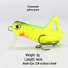 Grasshopper Surface Lure: 3g-9g Bionic Insect Bait for Carp, Silver Carp, Mandarin Fish, and Culter.