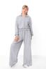 Girls Zip-Up Hoodie Sweatshirt with Hood and Wide-Leg Pants – Kids Casual Set Any season 6506-057 HC