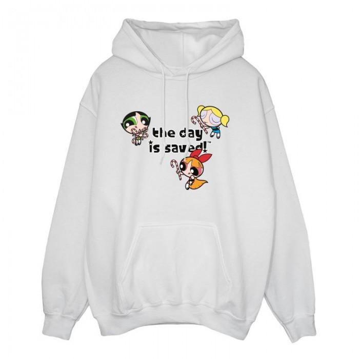 The Powerpuff Girls Womens/Ladies Girls The Day Is Saved Hoodie