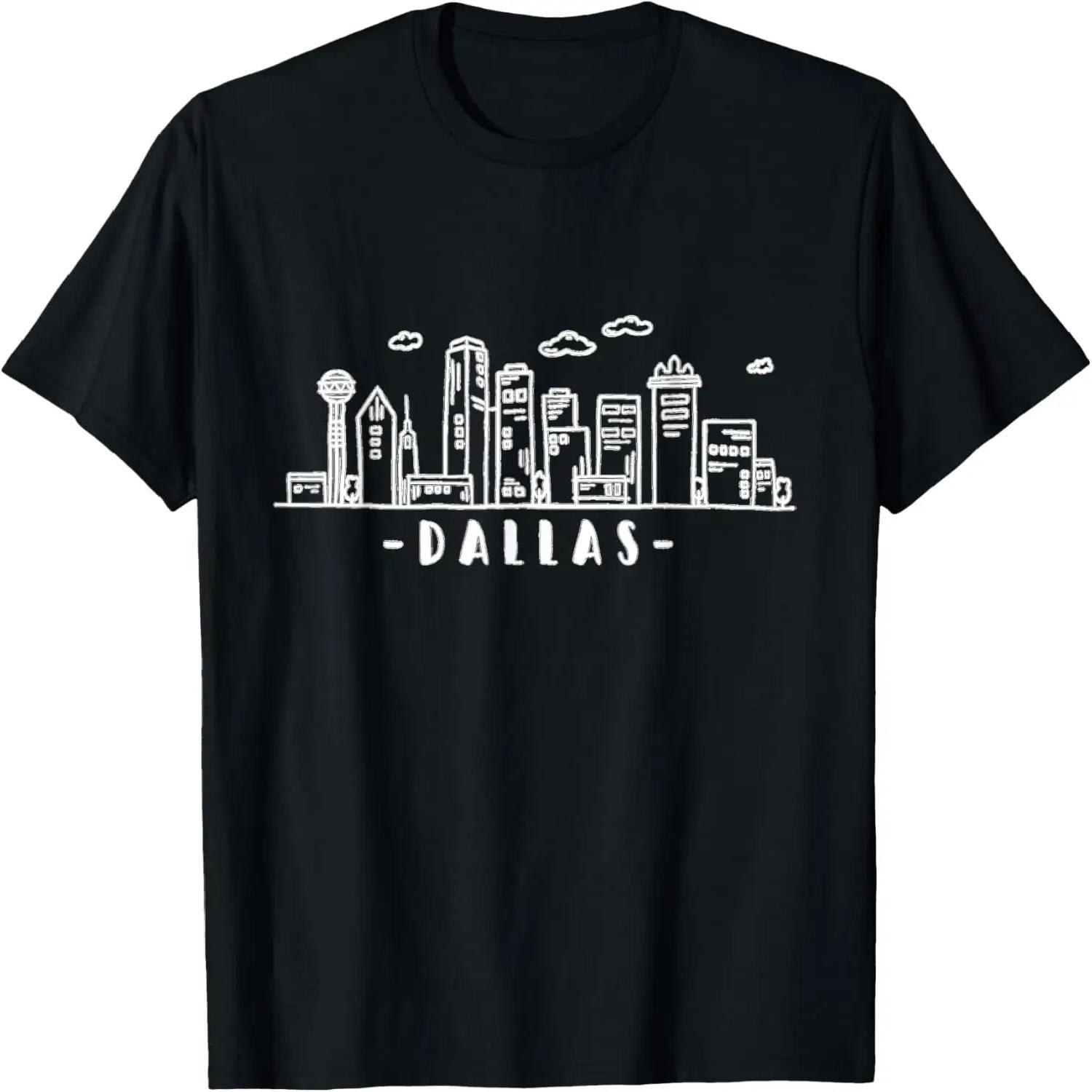 Dallas Texas Skyline T-Shirt S