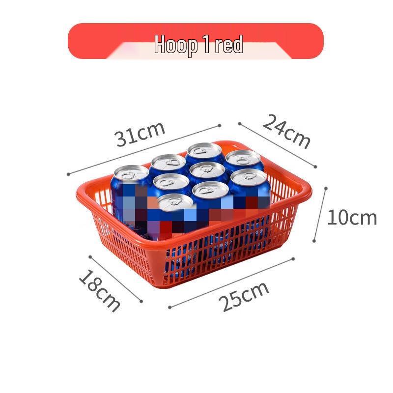 Rectangular Plastic Storage and Washing Basket