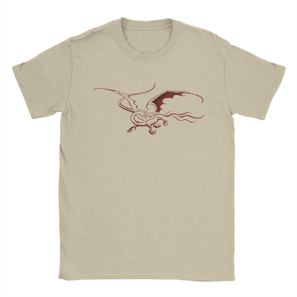 The Lonely Mountain    Men T Shirt LLords Of The RRings Meme Funny Tees Short Sleeve Crewneck TShirt 100 Cotton Tops
