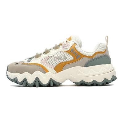 Oakmont 3 Stoff Retro Low-Top Lifestyle Sneaker Damen Sneaker Weiß Gelb F12W332105FAC