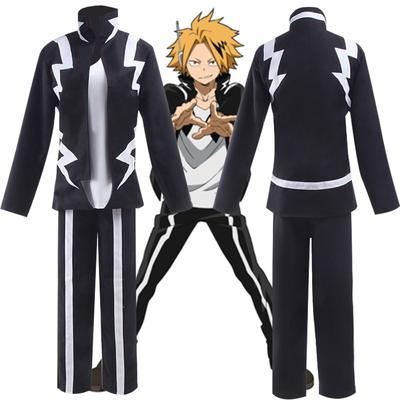Kostým anime 3ks Top Shirt Kalhoty My Hero Academia Shangming Electric Cos Halloween Kostým Cosplay Kostým Společenské oblečení