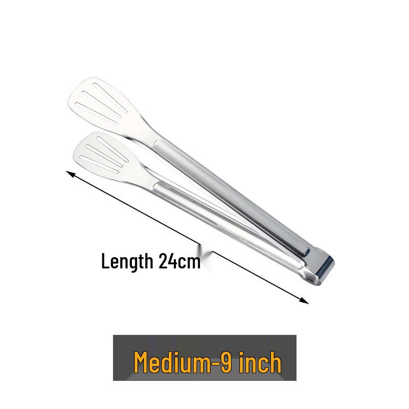 

Zhishi Stainless Steel Food Tongs